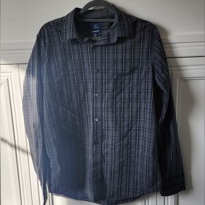 Men's George Long Sleeve Button Front Dress Shirt